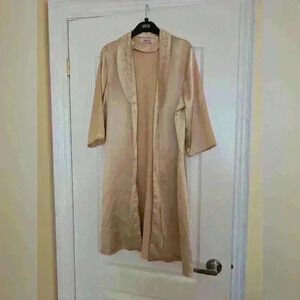 Vintage vanity fair gold robe size  medium